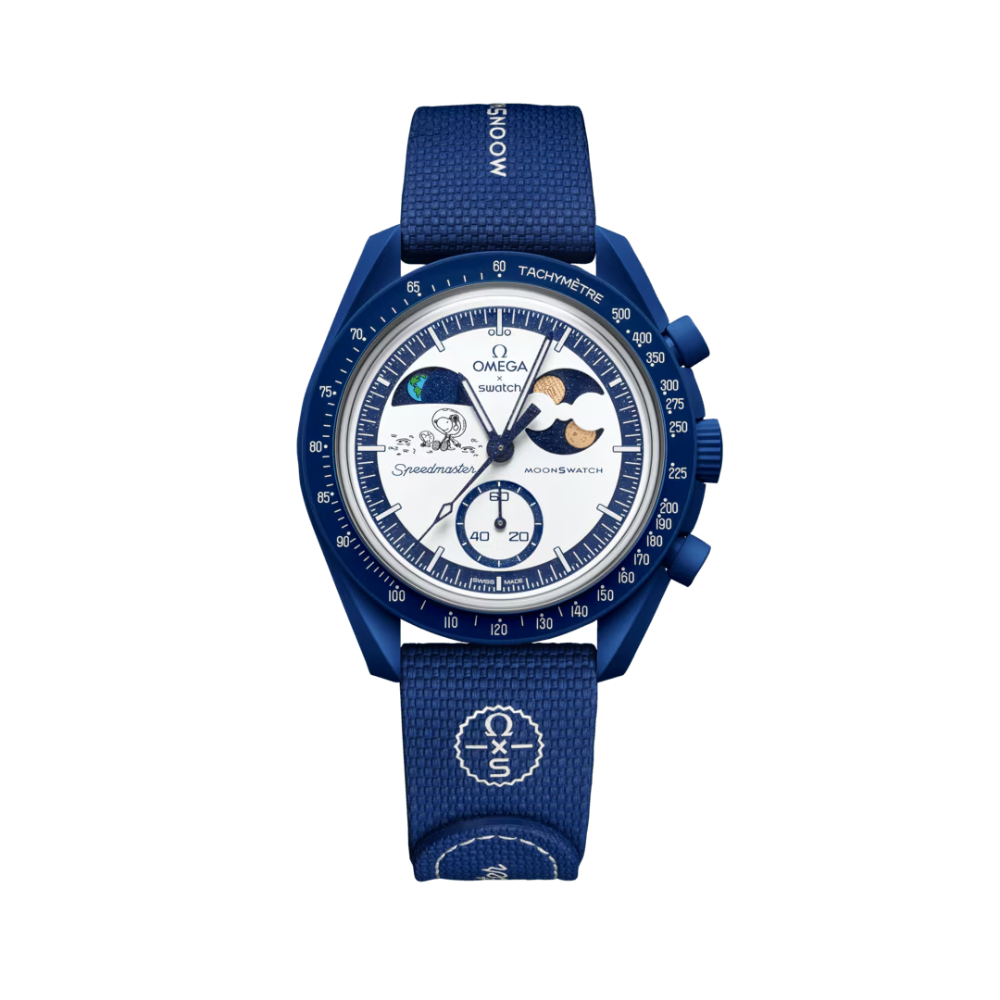 OMEGA x Swatch MoonSwatch Earthphase Moonshine Gold Hunter’s Moon Watch